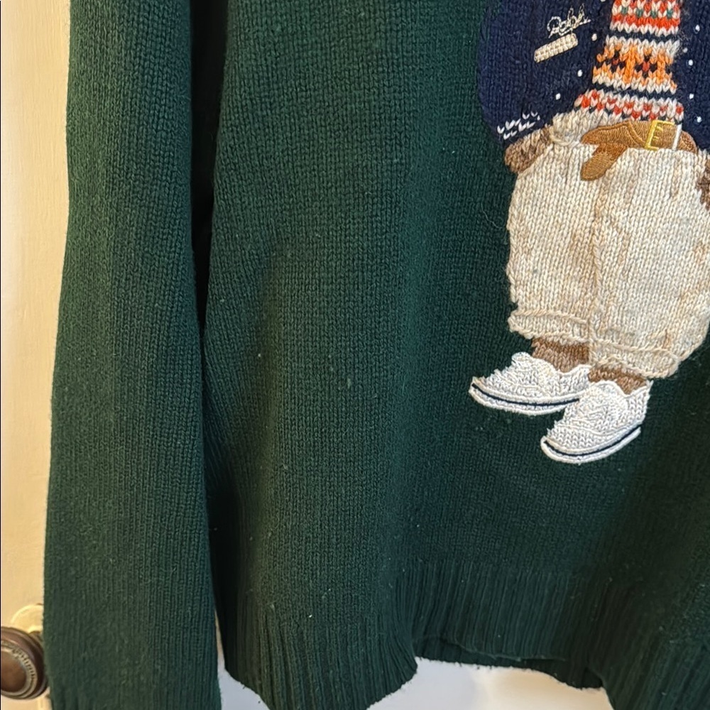 Polo Ralph Lauren // Preppy Bear Pullover Sweater - Picture 6 of 11